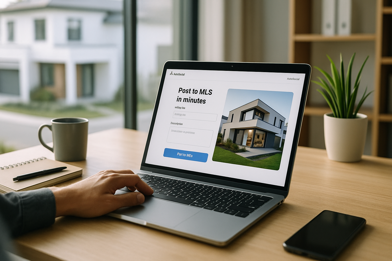 How AutoSocial Posts MLS Listings in Minutes